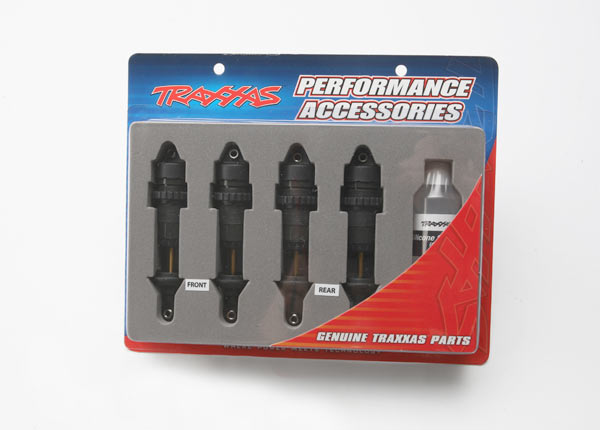 Traxxas Hard Anodized PTFE-Coated GTR Shock Set (4)