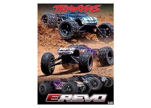 Traxxas E-Revo 36x48 Fenêtre en vinyle Graphix