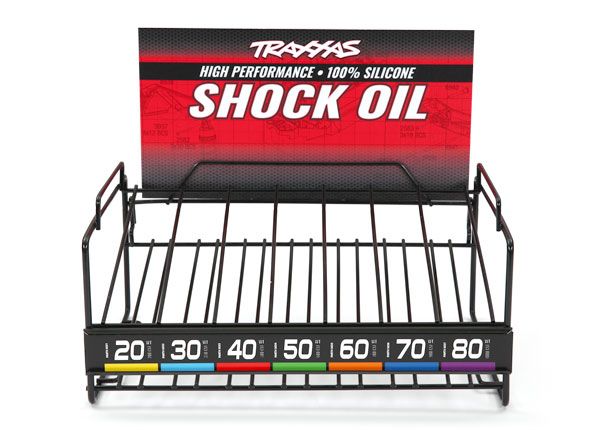 Traxxas Shock Oil Dealer Display