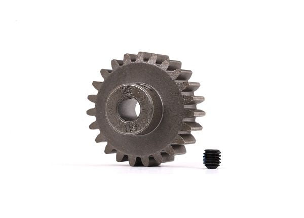 Traxxas Gear, 23-T pinion (1.0 metric pitch) (fits 5mm shaft)/ set screw (for use only with steel spur gears)