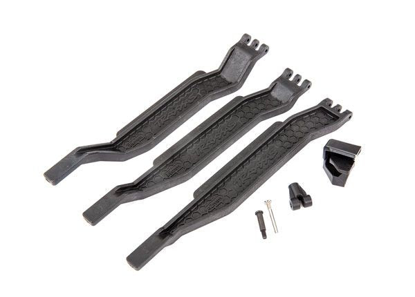 Traxxas Support de batterie (3)/clip de batterie/poteau de maintien/goupille de vis/vis de poteau de pivot