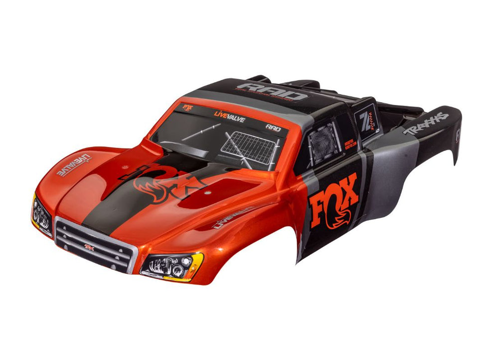 Traxxas Body, Slash VXL 2WD (Also Fits Slash 4X4), Fox (Painted, Decals Applied)