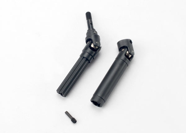 Traxxas Driveshaft assembly (1) left or right (fully assembled, ready to install)/ 3x10mm screw pin (1)