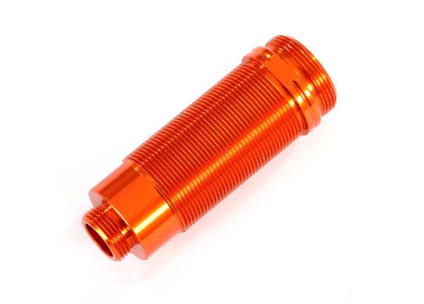 Corps Traxxas, amortisseur GTR xx-long, aluminium (anodisé orange) (corps recouverts de PTFE) (1)