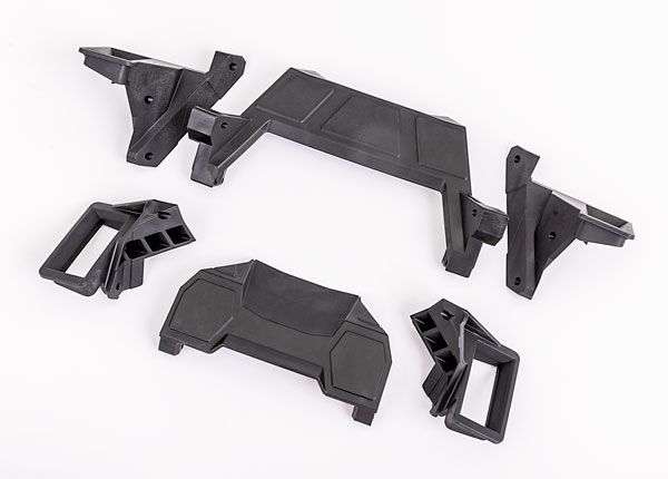 Supports de carrosserie Traxxas, avant et arrière