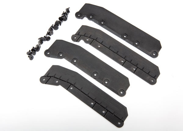 Traxxas Fender extensions (4)/ 3x8 flathead screws (24) (requires #8080 narrow inner fenders)