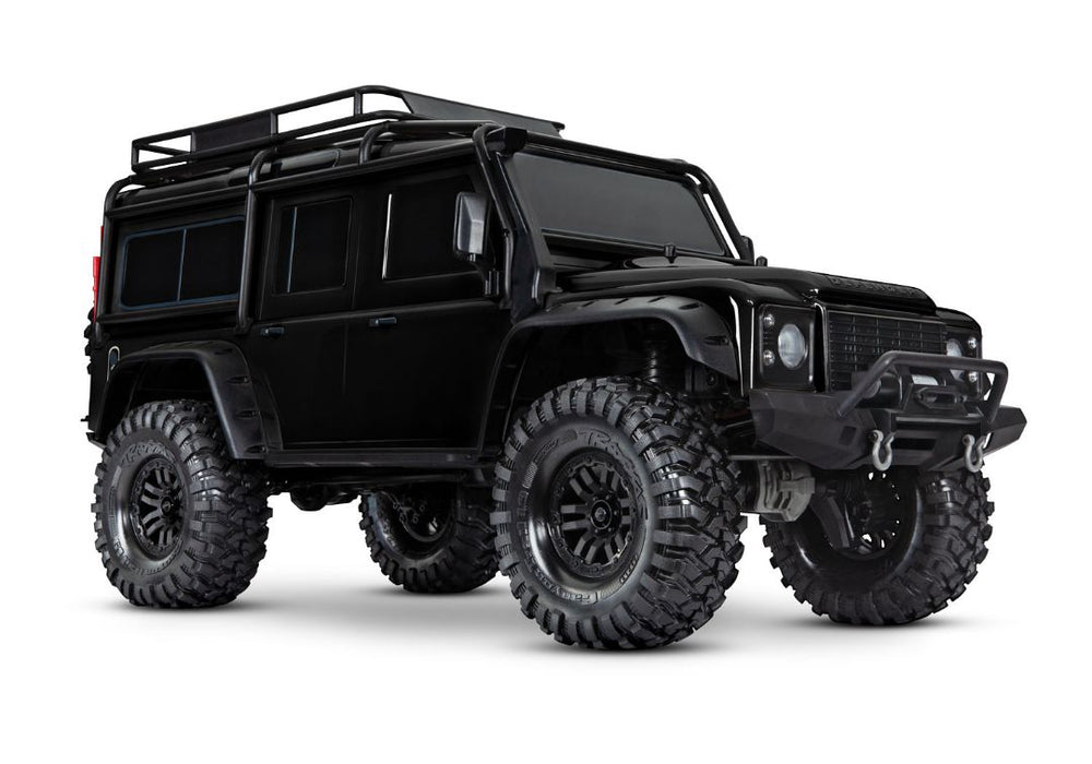 Traxxas TRX-4 Land Rover Defender 1/10 Crawler, XL-5 HV, Titan 12T Noir