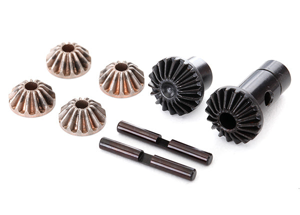 Traxxas Gear set, differential (output gears (2), spider gears (4), spider gear shaft (2))