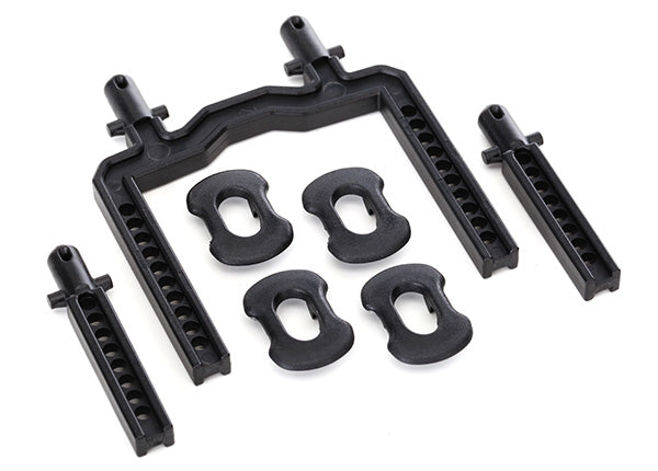 Supports de carrosserie Traxxas, avant et arrière (Ford GT) (2)