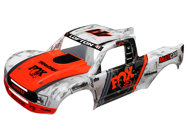 Carrosserie Traxxas, camion trophée Unlimited Desert Racer, édition Fox (peint)/décalcomanies