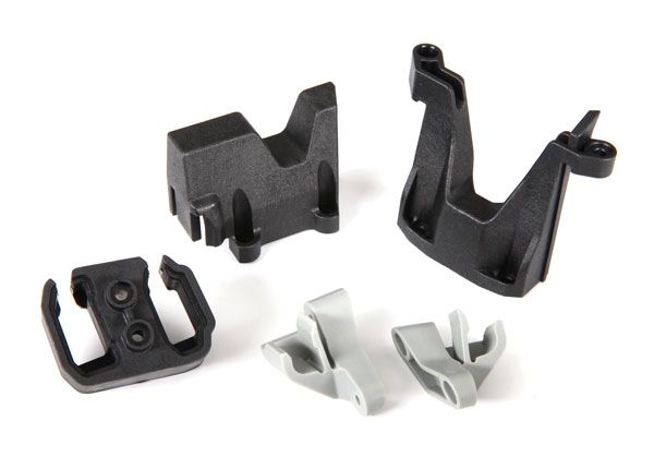 Traxxas Battery connector retainer/ wall support/ front & rear clips