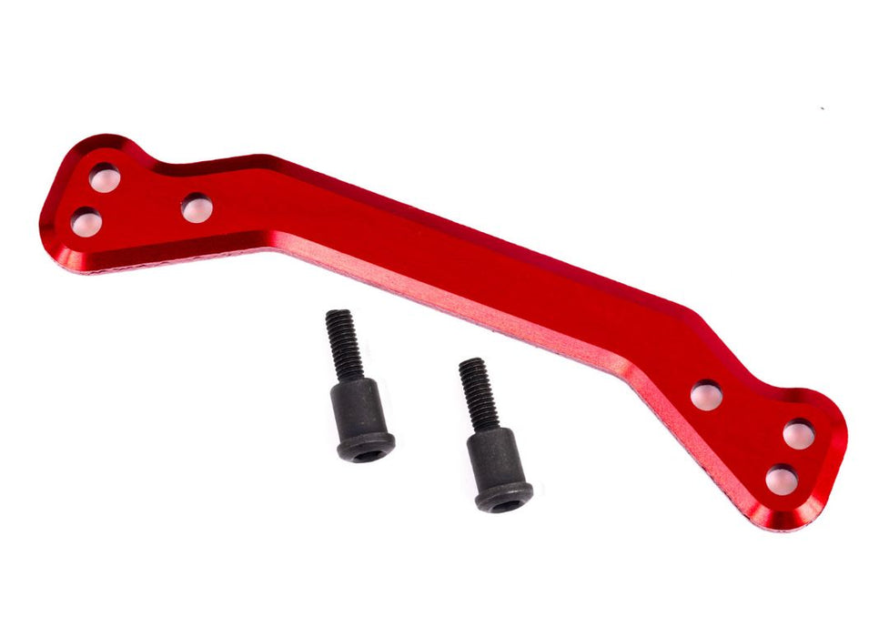 Traxxas Draglink, Steering, 6061-T6 Aluminum (Red-Anodized)/ 3X14mm SS (2)