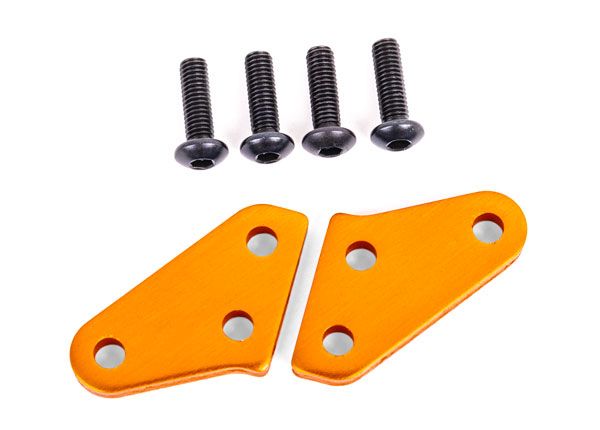 Traxxas Steering Block Arms (Aluminum, Orange-Anodized) (2) (Fits TRA9635 Series & 9637 Series Steering Blocks)