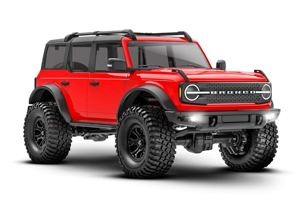 Traxxas TRX-4M Ford Bronco 1/18 RTR 4X4 Trail Truck, Red