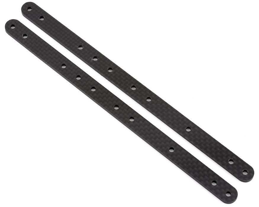 Rails latéraux en fibre de carbone pour châssis Drag Xtreme Racing (2)