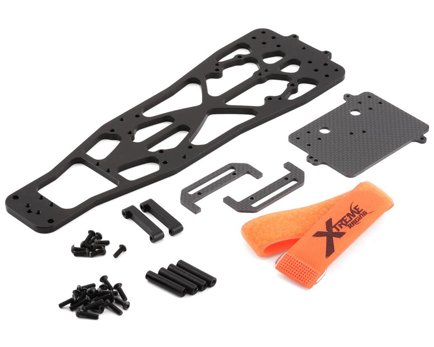 Kit de châssis en aluminium Xtreme Racing Traxxas Stampede 2WD (noir)