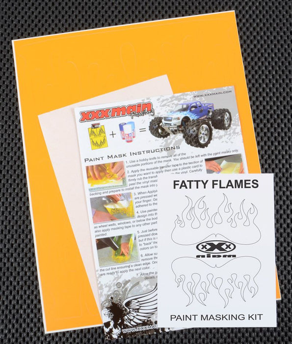 Masque de peinture XXX Main Racing Fatty Flames