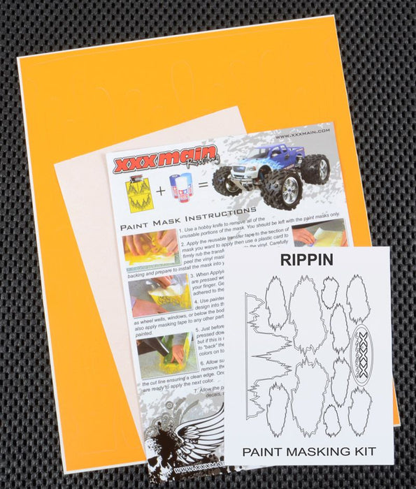 Peinture Rippin XXX Main Racing Masque taille M/L