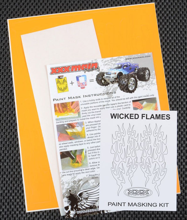 Masque de peinture XXX Main Racing Wicked Flames