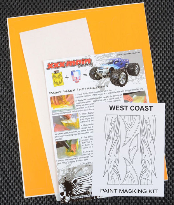 XXX Main Racing West Coast Paint Mask