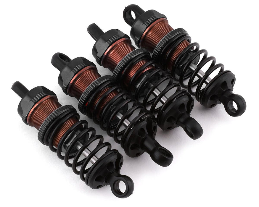 Yeah Racing Aluminum Go Big Bore Touring Shocks (Black) (4) (60mm)