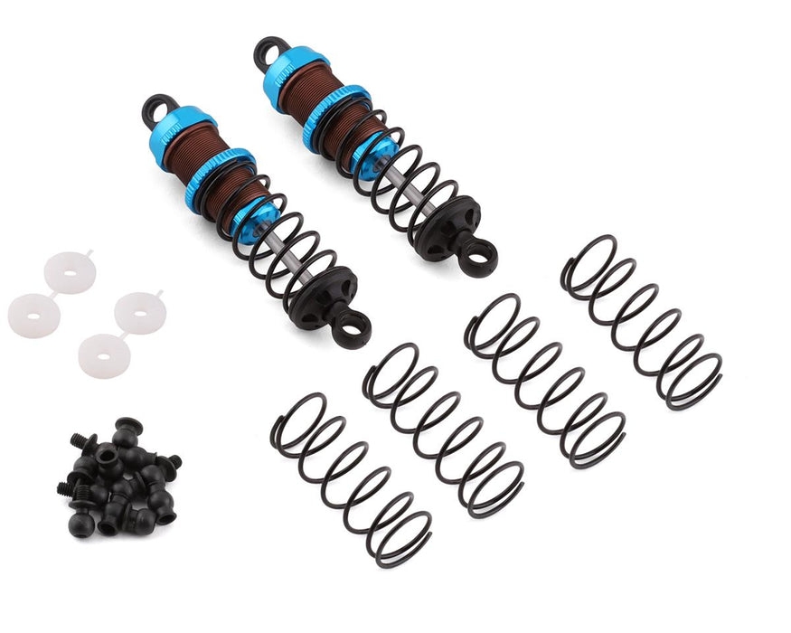 Yeah Racing Aluminum Go Big Bore Off-Road Shocks (Blue) (2) (70mm)