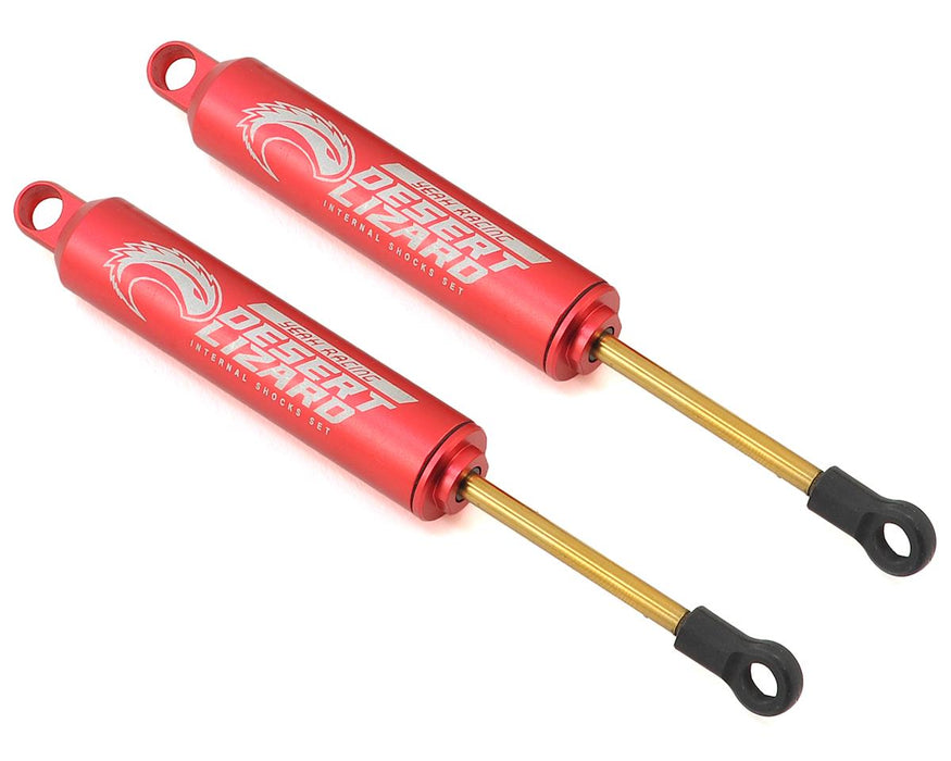 Yeah Racing 110mm Desert Lizard Two Stage Internal Spring Shock (2) (Red)