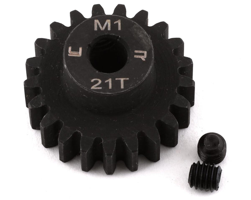 Yeah Racing Hardened Steel Mod 1 Pinion Gear (5mm Bore) (21T)