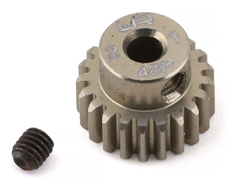 Yeah Racing 48P Hard Coated Aluminum Pinion Gear (21T)