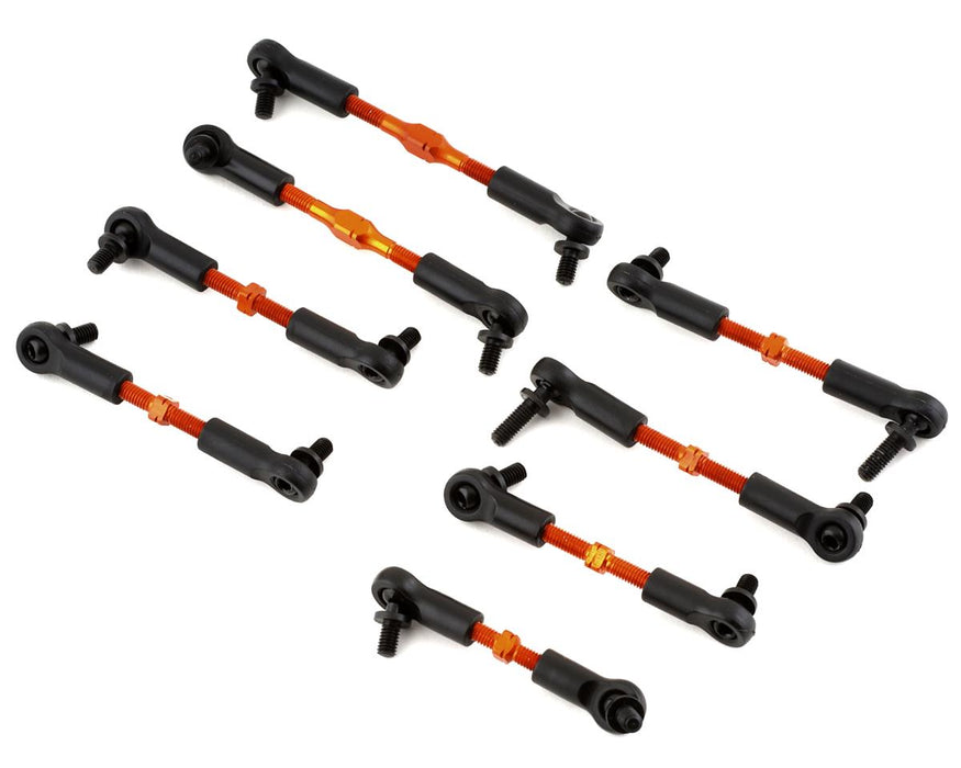 Yeah Racing HPI Sprint 2 7075 Jeu de biellettes de direction en aluminium (Orange)