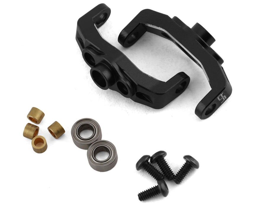 Yeah Racing Support de moyeux en aluminium Traxxas TRX-4M (noir) (2)