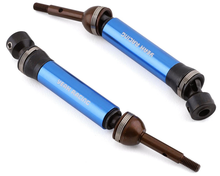 Yeah Racing HD Rear Driveshafts for Traxxas Slash/Stampede 4x4 (Blue)