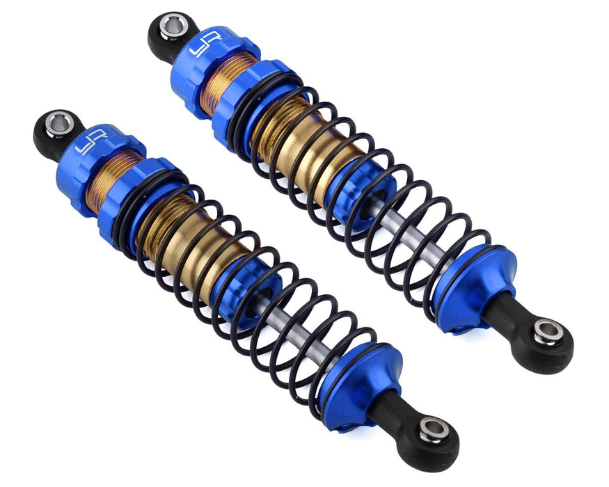 Yeah Racing 90mm Aluminum TR-XB Big Bore Shocks (Blue) (2)