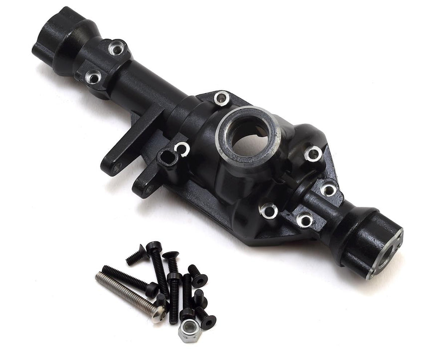 Yeah Racing Alloy Front Axle Housing for Traxxas TRX-4 (Black) (Titanium Coated)