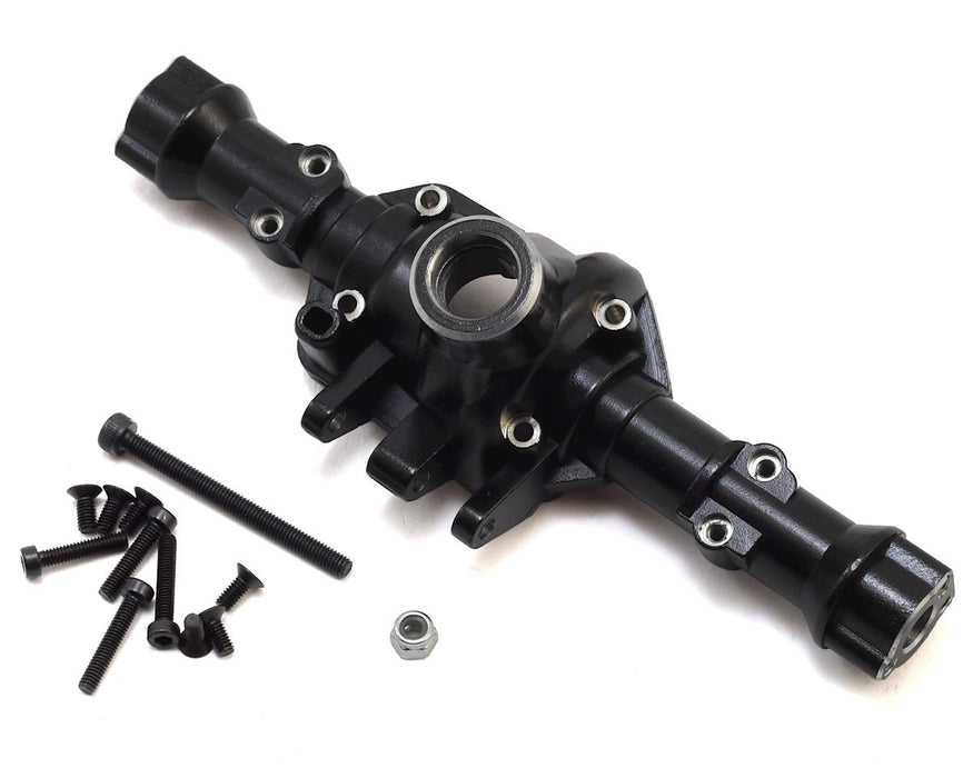 Yeah Racing Alloy Rear Axle Housing for Traxxas TRX-4 (Black) (Titanium Coated)