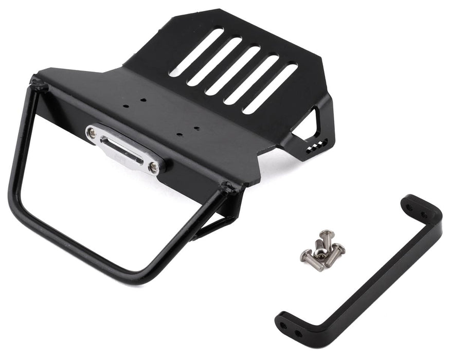 Yeah Racing Metal Front Bumper for Traxxas TRX-4/TRX-6 (Black)