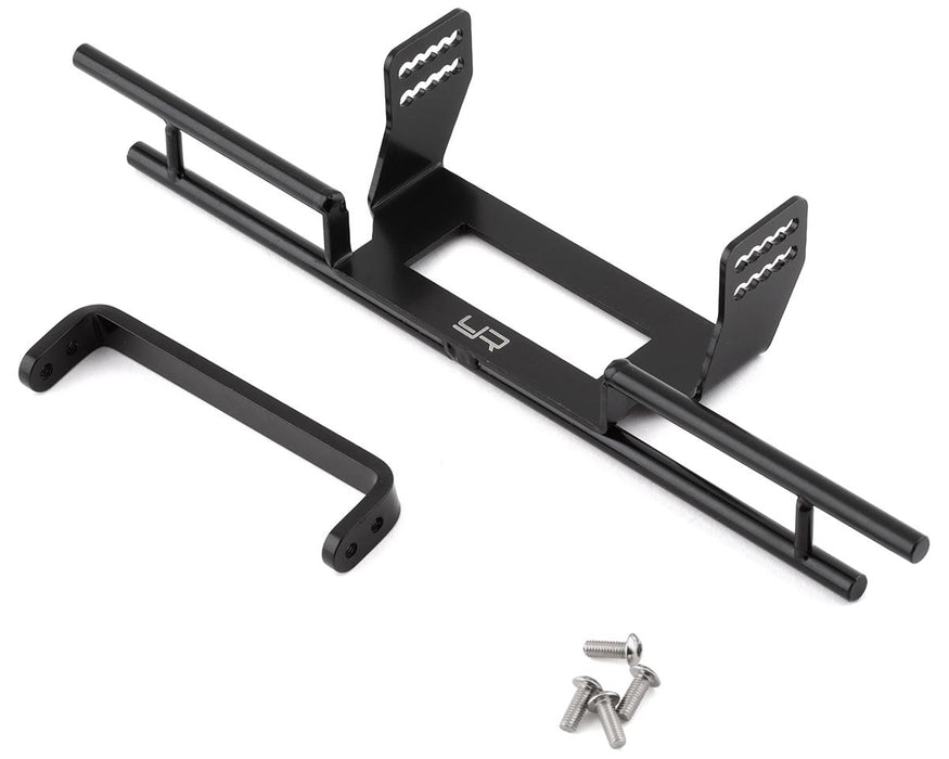 Yeah Racing Metal Rear Bumper for Traxxas TRX-4/TRX-6 (Black)