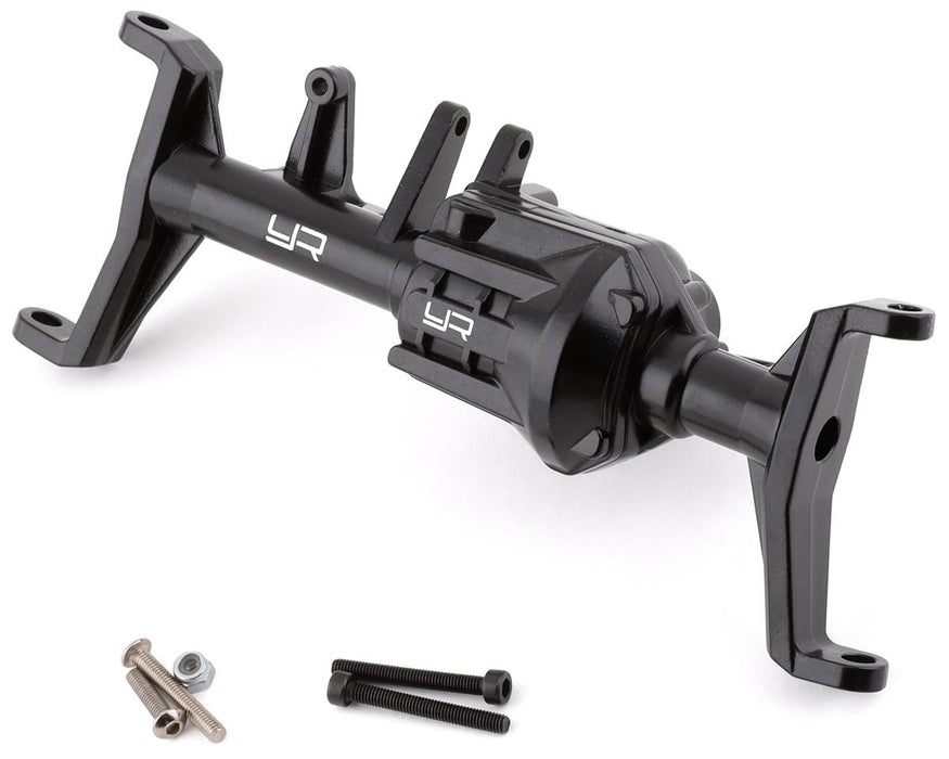 Yeah Racing Aluminum Front Axle Housing for Traxxas TRX-4/TRX-6 (Black)