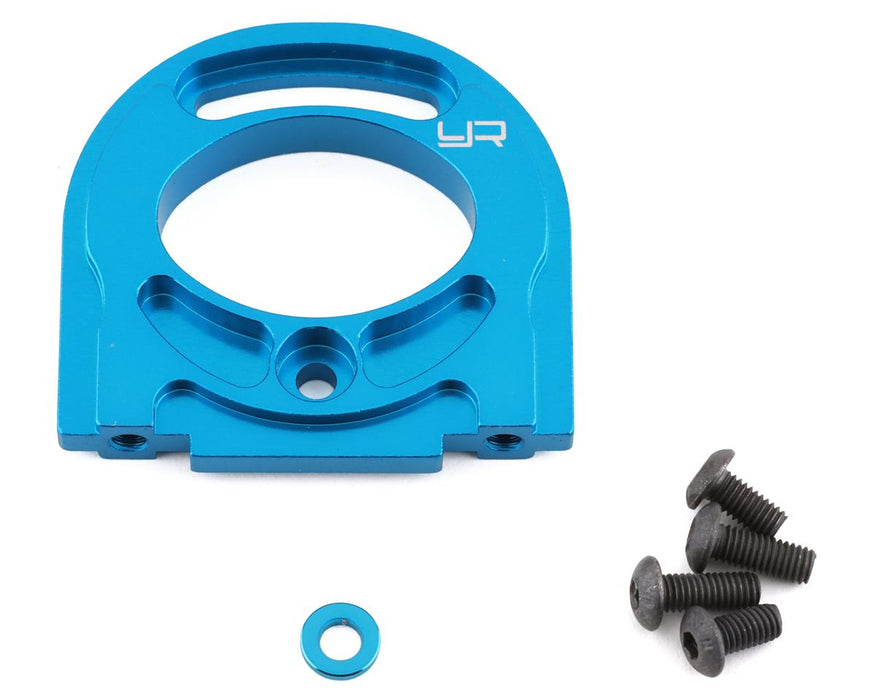 Yeah Racing Tamiya TT-02 Support moteur réglable en aluminium (bleu)