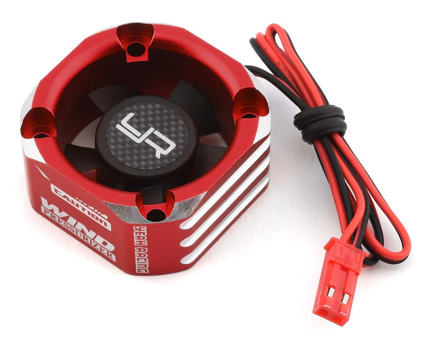 Yeah Racing 30x30mm Aluminum Case Booster Fan (Red)