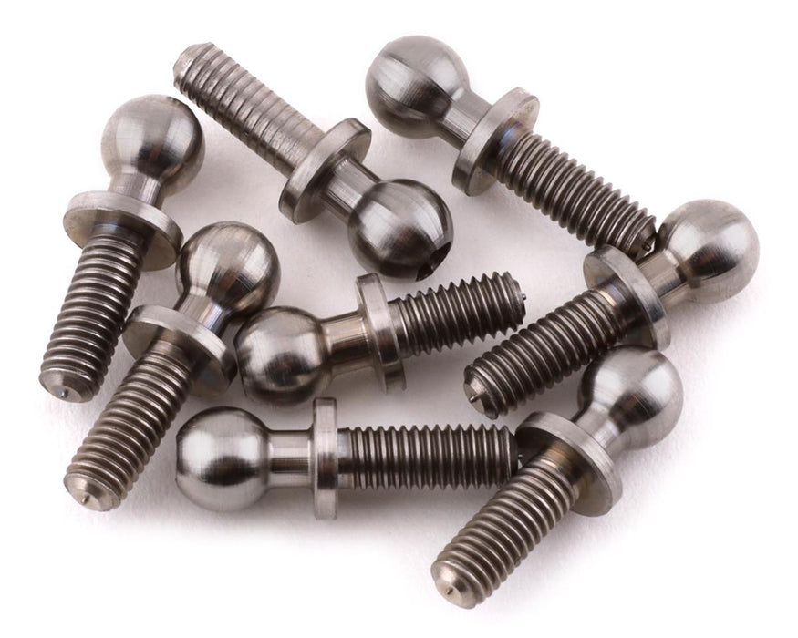 Yeah Racing 4.75x8mm Titanium Ball Studs (8)