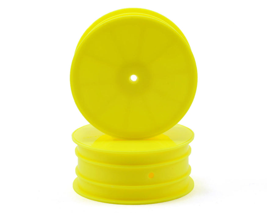 Yokomo 12mm Hex 1/10 4WD Front Buggy Wheels (Yellow) (2) (YZ-4/B-MAX4)