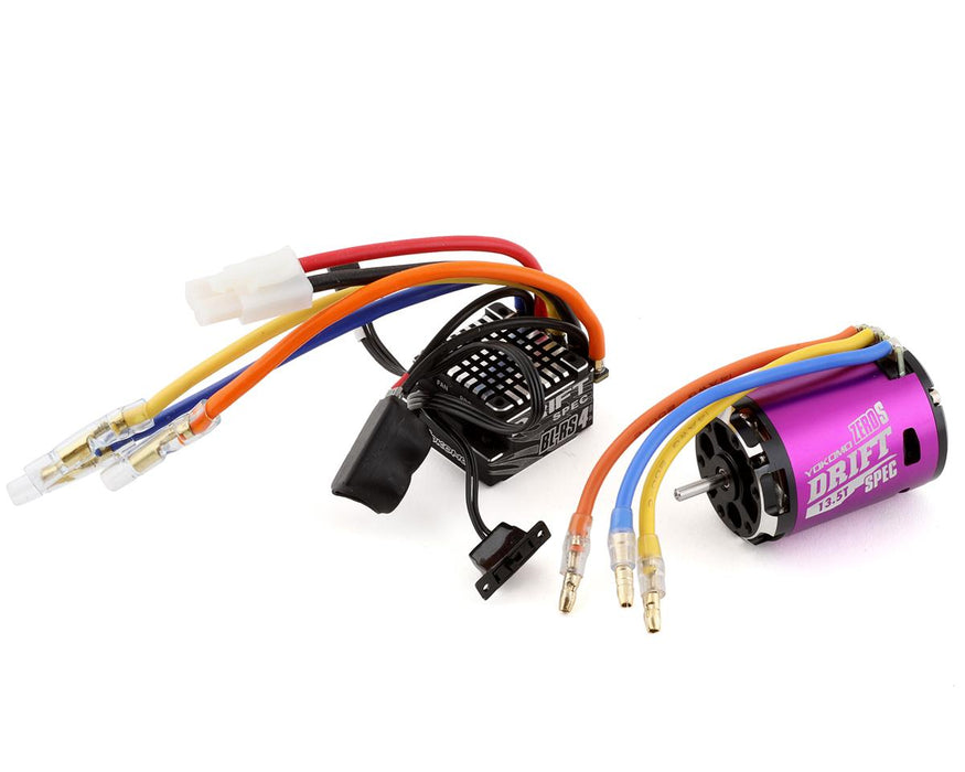 Yokomo BL-RS4 Drift Spec Sensored Brushless ESC/Zero S Drift Spec Motor Combo