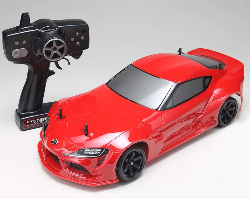 Yokomo YD-2Z 1/10 RWD RTR Voiture électrique à dérive avec carrosserie Supra (Rouge)