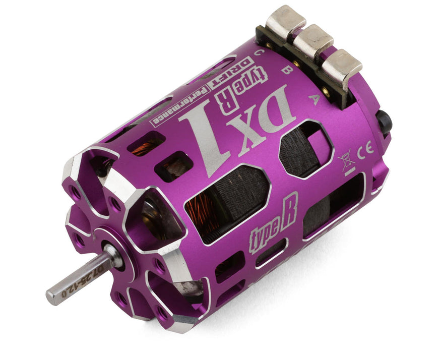 Moteur sans balais Yokomo Drift Performance DX1 "R" (10,5T) (Violet)