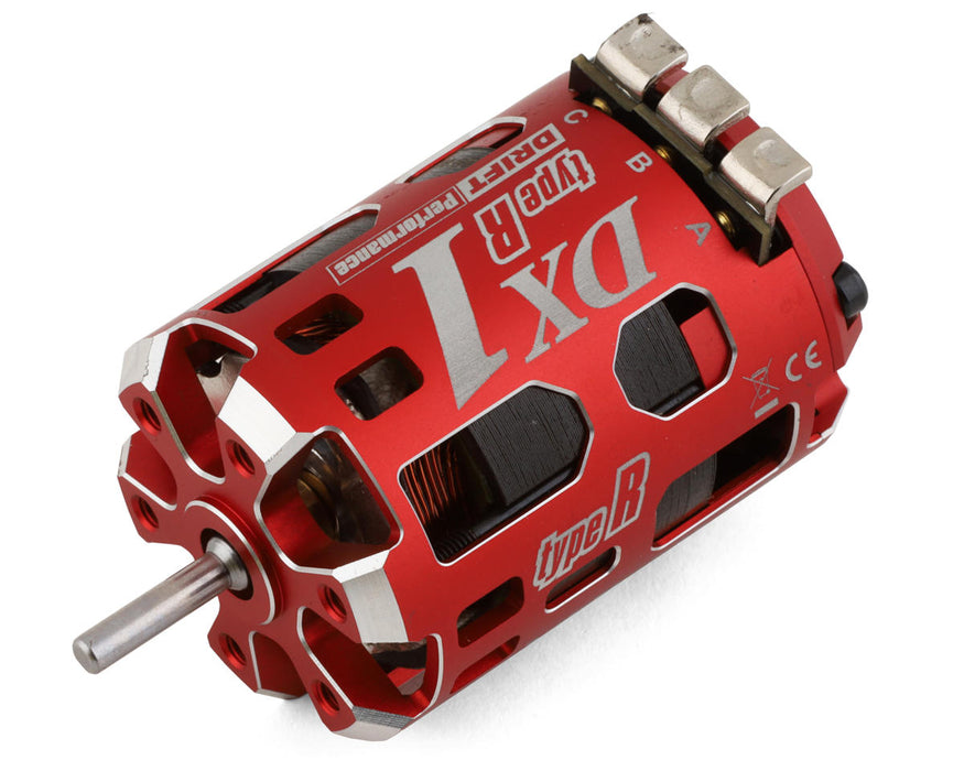 Moteur sans balais Yokomo Drift Performance DX1 "R" (10,5T) (Rouge)