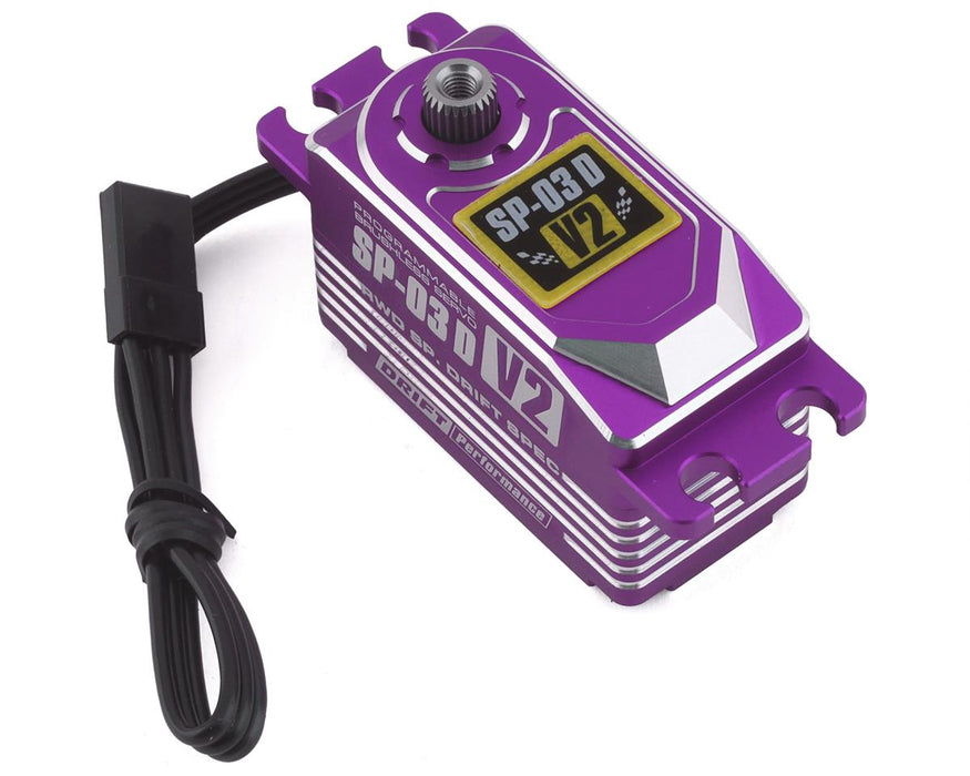 Yokomo SP-03 D V2 Servo de dérive sans balais programmable (Violet)