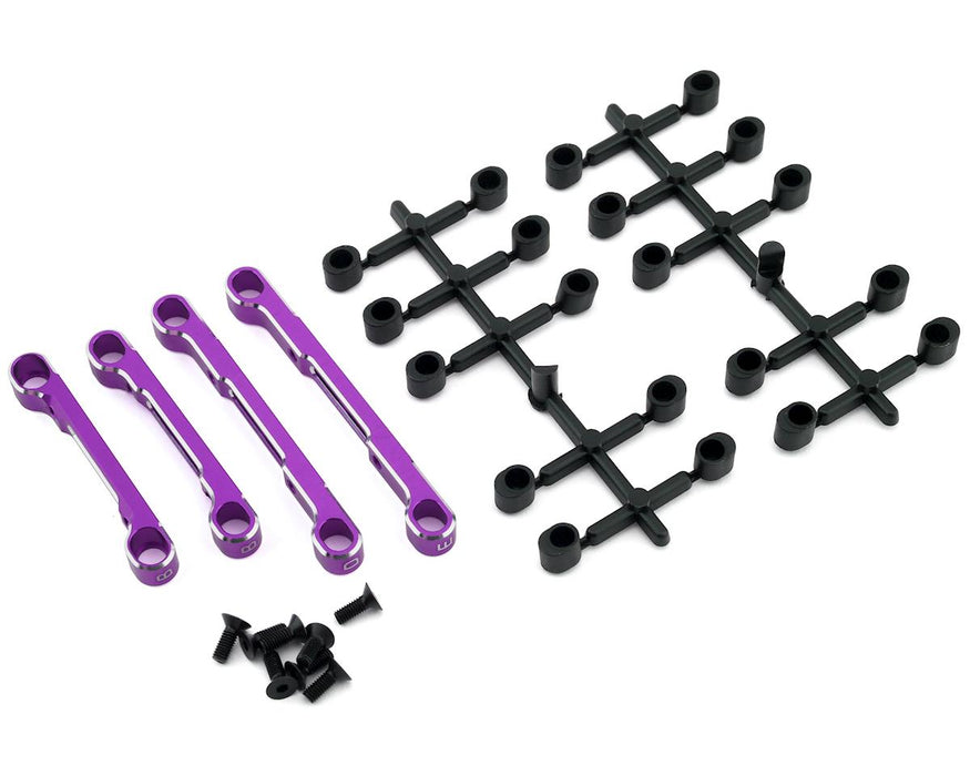 Yokomo Adjustable Suspension Mount Set (Purple)