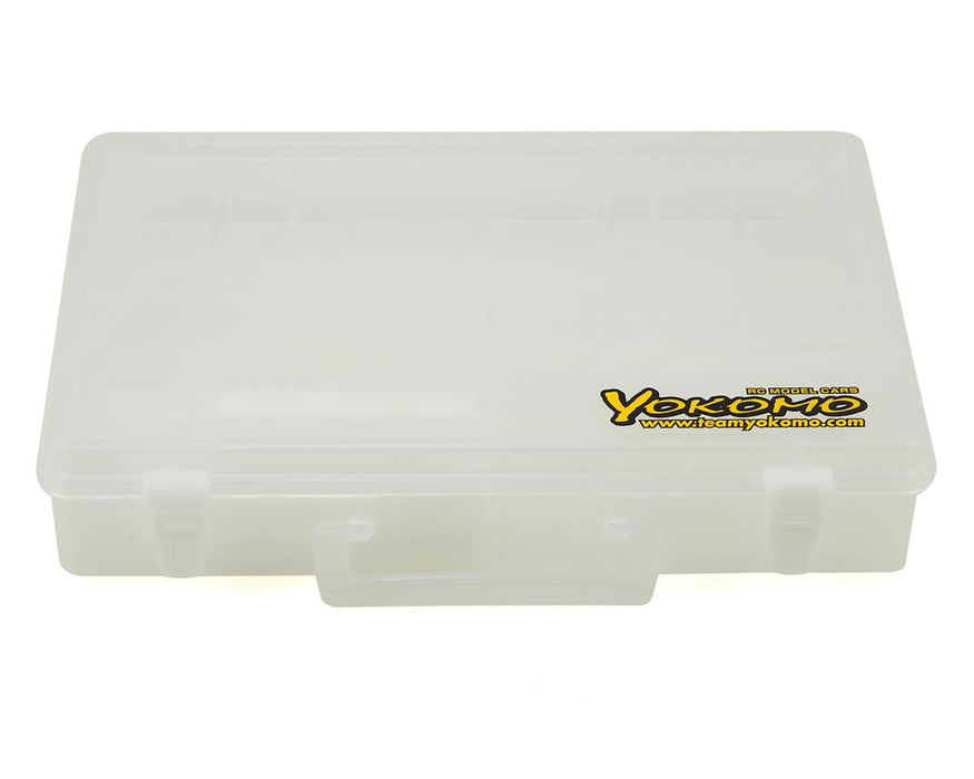 Mallette de transport pour pièces et vis en plastique Yokomo (228x332x72mm)