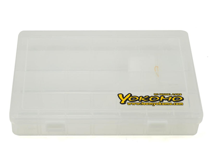 Mallette de transport pour pièces et vis en plastique Yokomo (193x286x46mm)